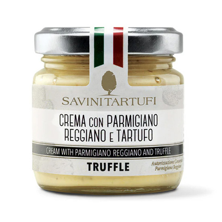 krem z toskańskich trufli i parmezanu Savini Tartufi Crema con Parmigiano Reggiano e Tartufo 90g