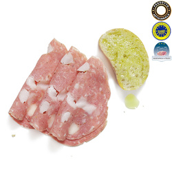 toskańska kiełbasa Mortadella di Prato IGP