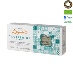 włoski makaron Pasta di Liguria Taglierini Verdi BIO 500g