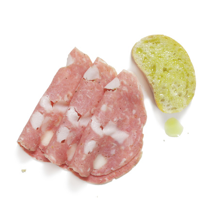 toskańska kiełbasa Mortadella di Prato IGP