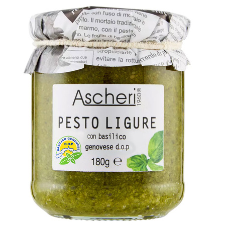 liguryjskie pesto genovese z bazylią DOP Ascheri Pesto Ligure 180g