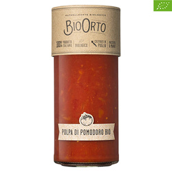 miąższ z włoskich pomidorów ekologicznych BioOrto Polpa di Pomodoro Bio 520g