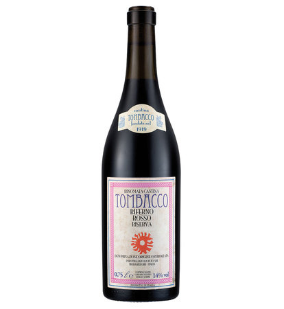 czerwone wino wytrawne Tombacco Biferno Rosso Riserva DOC