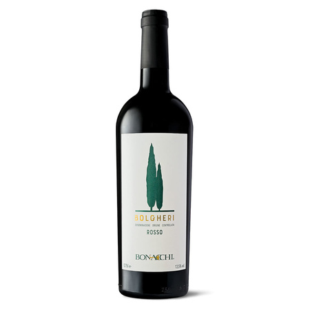 czerwone wino wytrawne Bonacchi Bolgheri Rosso DOC