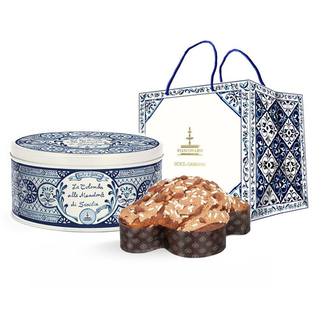 La Colomba Dolce & Gabbana włoska babka z sycylijskimi migdałami Fiasconaro D&G 750g