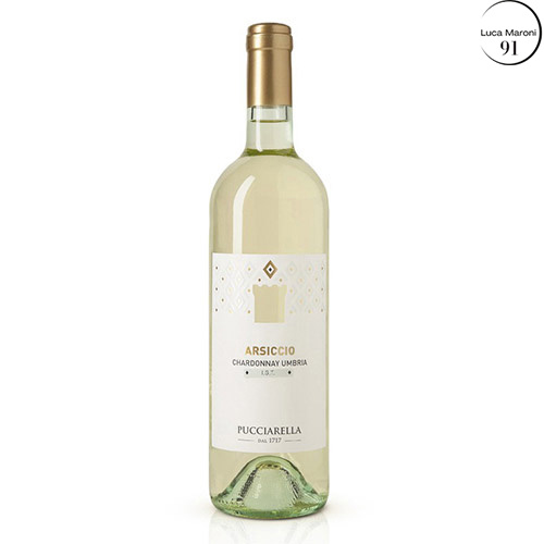 białe wino wytrawne Azienda Pucciarella Arsiccio Chardonnay Umbria IGT