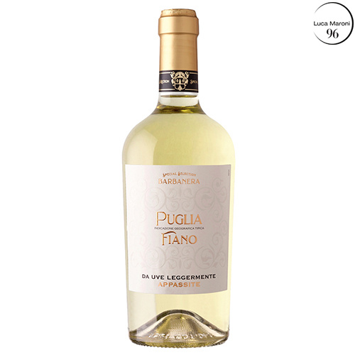 białe wino wytrawne Barbanera Fiano Puglia IGT Appassite