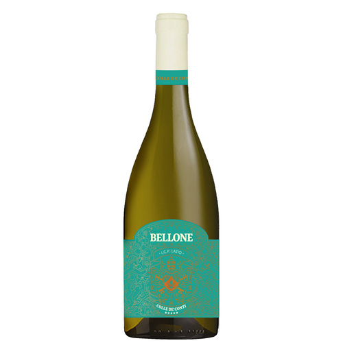 białe wino wytrawne Colle de' Conti Bellone Lazio IGP