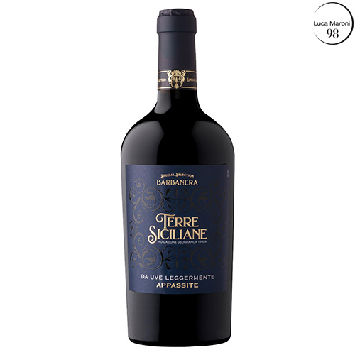 czerwone wino wytrawne Barbanera Terre Siciliane IGT Appassite