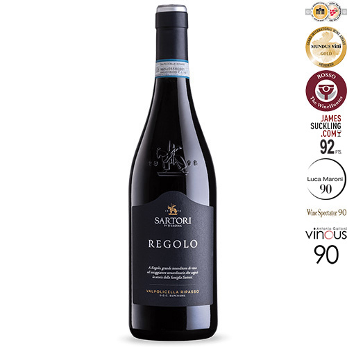 czerwone wino wytrawne Sartori di Verona Regolo Valpolicella Ripasso Superiore DOC