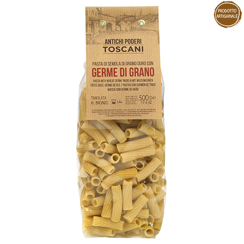 toskański makaron z zarodkami pszenicy Antichi Poderi Toscani Tortiglioni 500g