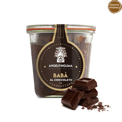 włoska babka czekoladowa nasączona alkoholem Angelo Inglima Babà 300g