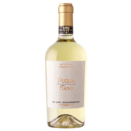 białe wino wytrawne Barbanera Fiano Puglia IGT Appassite