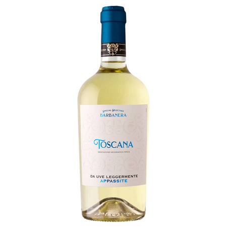 białe wino wytrawne Barbanera Toscana Bianco IGT Appassite