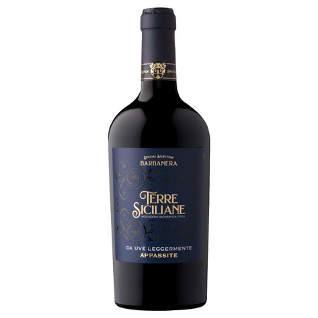 czerwone wino wytrawne Barbanera Terre Siciliane IGT Appassite