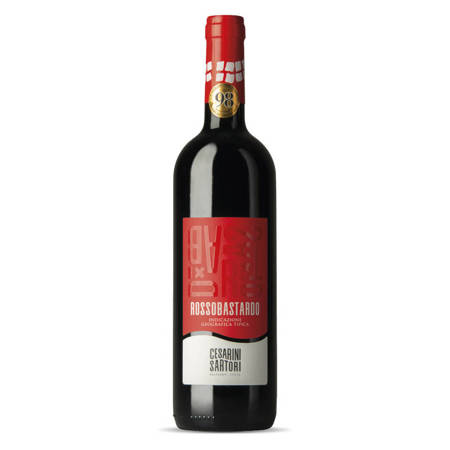 czerwone wino wytrawne Cesarini Sartori Rossobastardo Umbria IGT