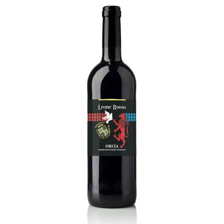 czerwone wino wytrawne Donatella Cinelli Colombini Leone Rosso Orcia DOC biologico