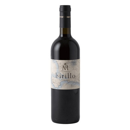 czerwone wino wytrawne Marsiliana Birillo Costa Toscana IGT biologico