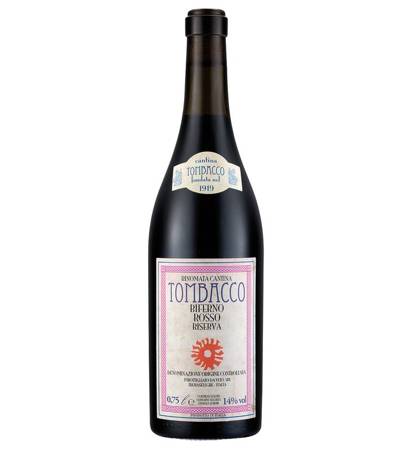 czerwone wino wytrawne Tombacco Biferno Rosso Riserva DOC