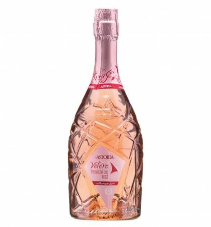 półwytrawne wino musujące Astoria Velère Prosecco Rosé DOC