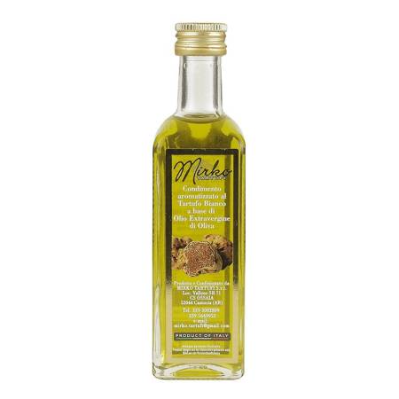 toskańska oliwa z oliwek extra vergine z białą truflą Mirko Tartufi Olio al Tartufo Bianco 55ml