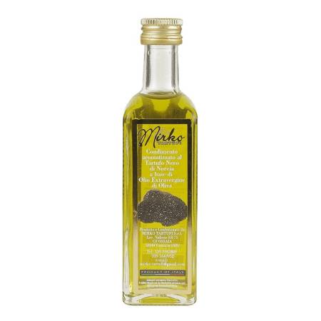 toskańska oliwa z oliwek extra vergine z czarną truflą Mirko Tartufi Olio al Tartufo Nero 55ml
