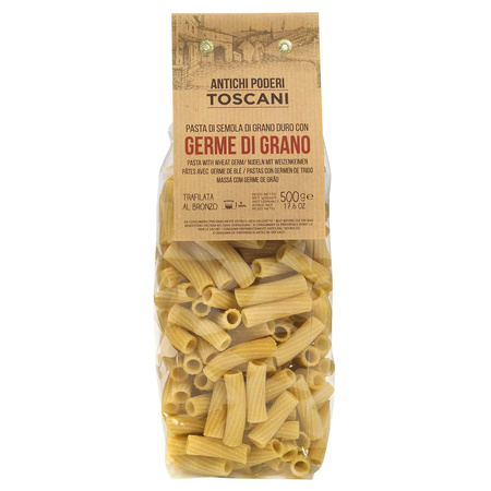 toskański makaron z zarodkami pszenicy Antichi Poderi Toscani Tortiglioni 500g