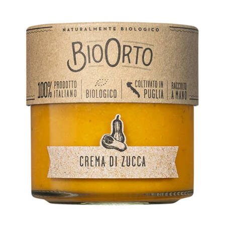 włoski krem z dyni piżmowej BioOrto Crema di Zucca Bio 185g